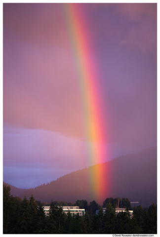 Rainbow, Lake Sammamish State Park, Washington State, Summer 2016