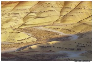 Unpainted Valley, Painted Hills of Oregon, Painted Hills National Monument, Mitchell, Oregon, Fall 2016