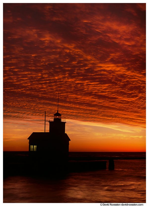Big Red Holland Lighthouse, Holland, Michigan