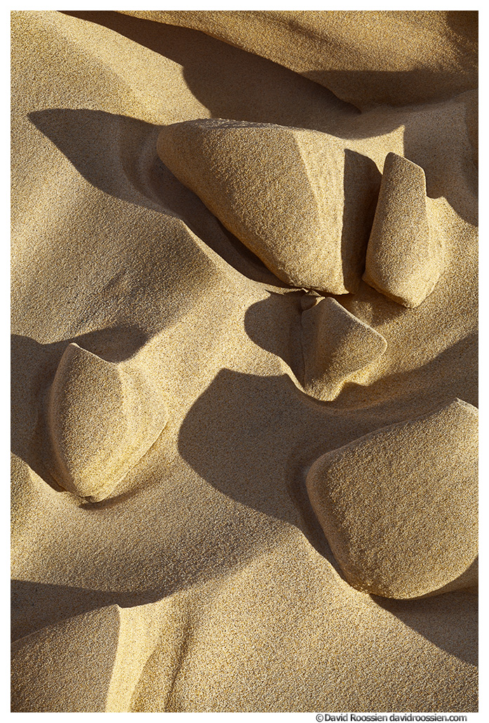 Sand Detail and Shadows, Silver Lake Sand Dunes, Michigan