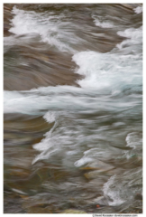 McDonald Creek and Waves, Glacier National Park, Montana