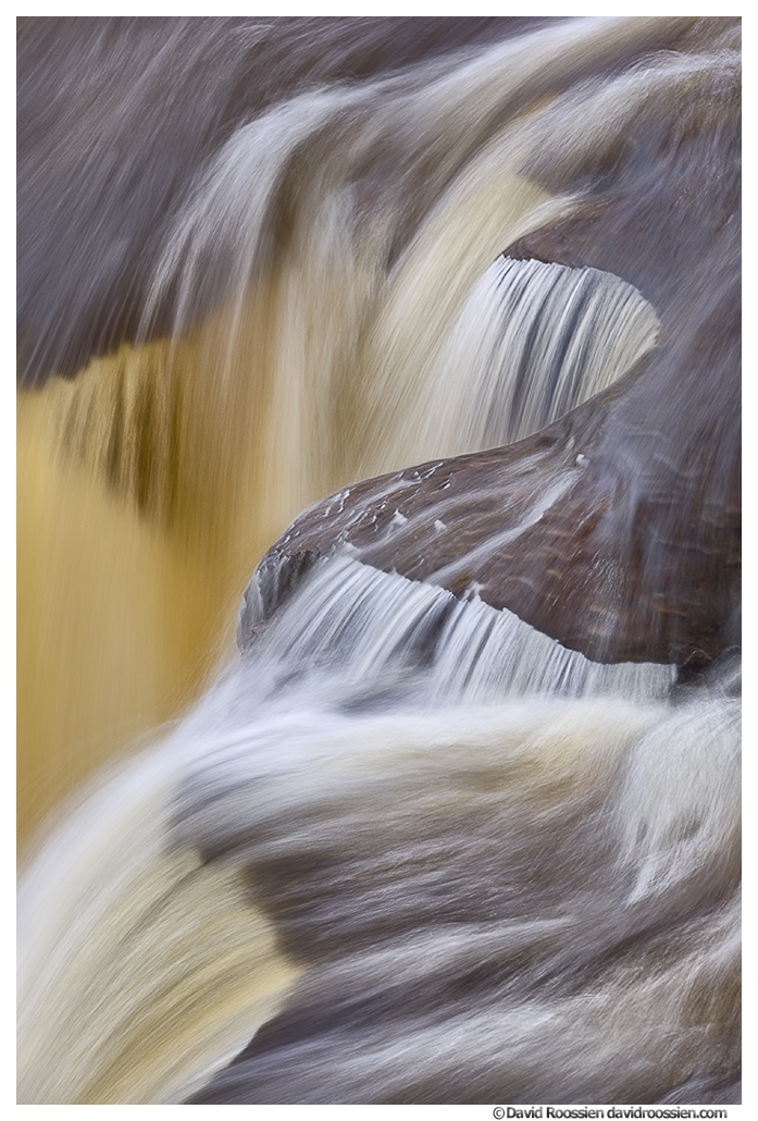 Nonesuch Falls, Presque Isle River, Upper Peninsula, Michigan