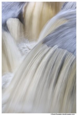 Slate Skirt Waterfall, Presque Isle River, Upper Peninsula of Michigan