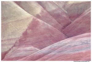 Pastel Painted Hills of Mitchell, Oregon