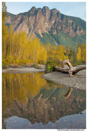 Mount Si Reflection, North Bend, Washington State